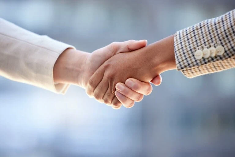 A handshake